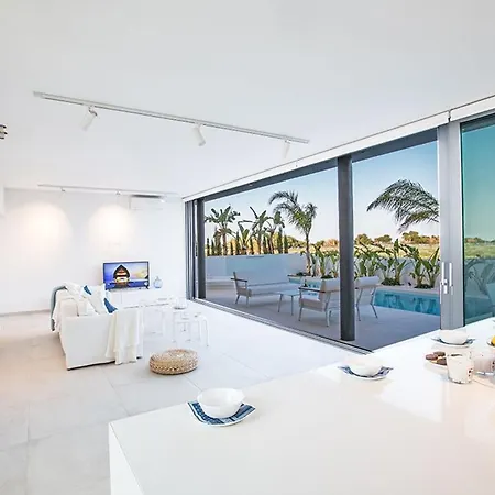 别墅 Limni Enas - Luxury And Contemporary 3 Bedroom Kapparis With Sea View 帕拉利米尼